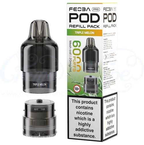 Triple Melon Feoba Pro 6000 Refill Pack