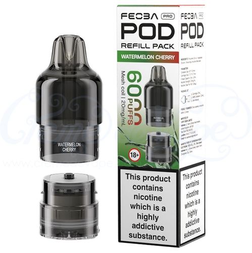 Watermelon Cherry Feoba Pro 6000 Refill Pack