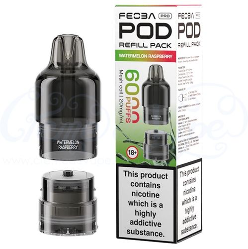 Watermelon Raspberry Feoba Pro 6000 Refill Pack
