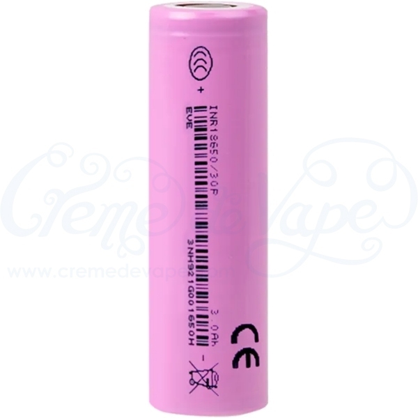 EVE 30P 18650 3000mAh battery