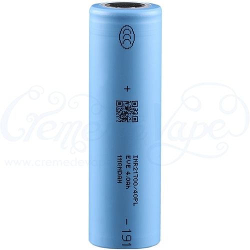 EVE 40PL 21700 4000mAh battery