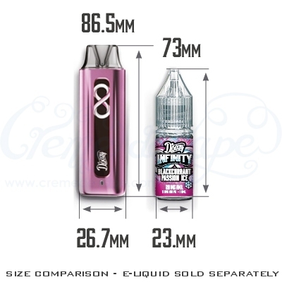 do smoke shops sell no nicotine vapes Doozy Infinity Pod Kit Bundle