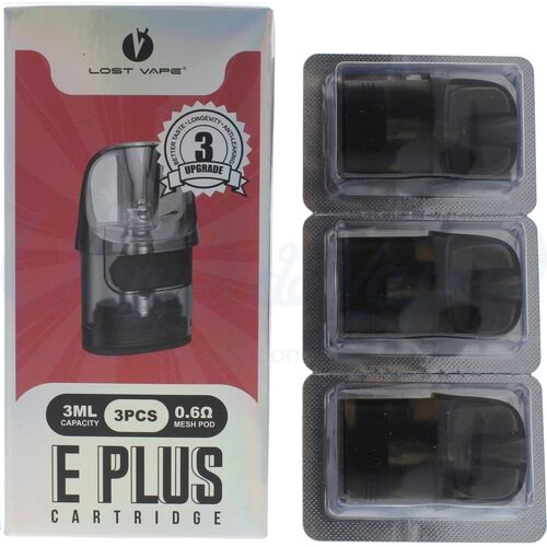 Lost Vape E Plus Pods - 3pk