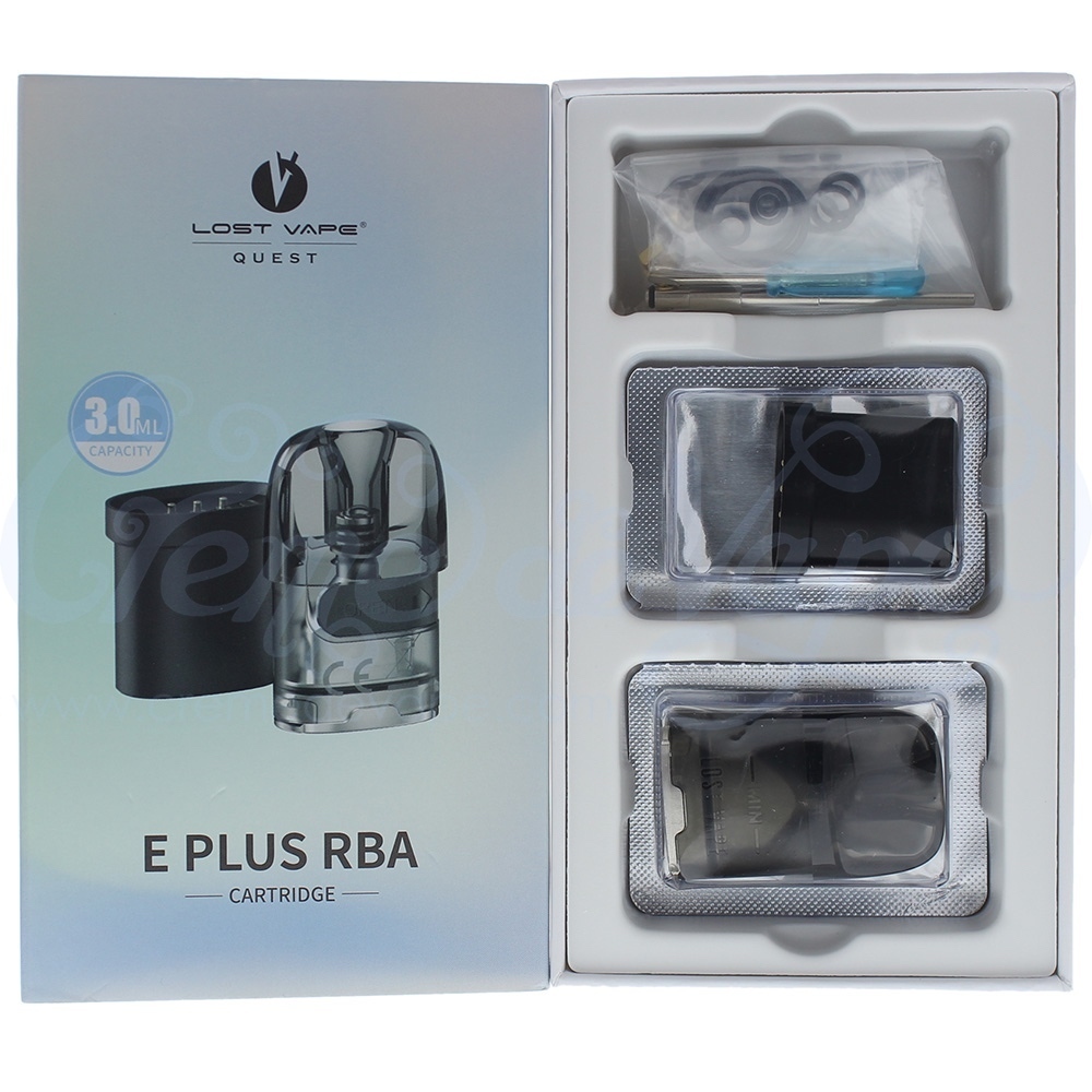 Lost Vape E Plus RBA cartridge