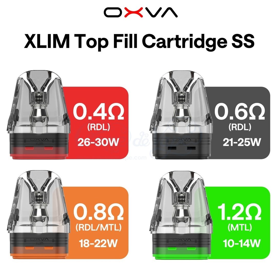 oxva xlim top fill cartridge Oxva vPRIME Pods [0.2 |45–60W] – 2 Pack – Compatible with Oxva vPRIME Kit –  8 Options Available – No Nicotine: Amazon.co.uk: Electronics & Photo