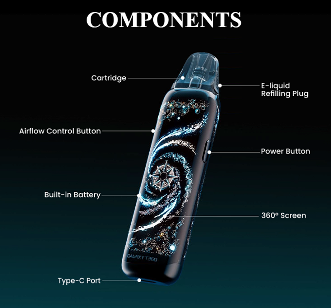 Lost Vape Galaxy T360 pod vape kit