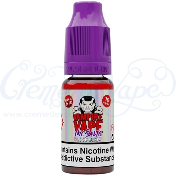 Blood Sukka Nic Salt e-liquid by Vampire Vape