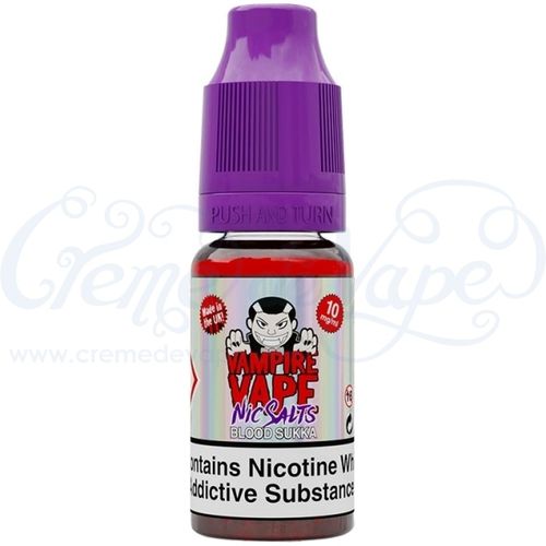 Blood Sukka Nic Salt e-liquid by Vampire Vape