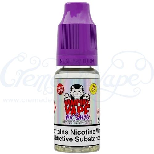 Sweet Lemon Pie Nic Salt e-liquid by Vampire Vape