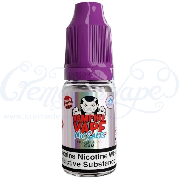 elfbar elfa kaufen Heisenberg Gum Nic Salt e-liquid by Vampire Vape