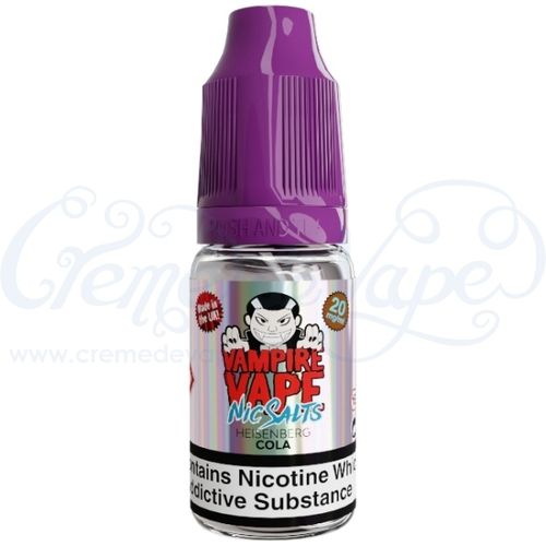 Heisenberg Cola Nic Salt e-liquid by Vampire Vape