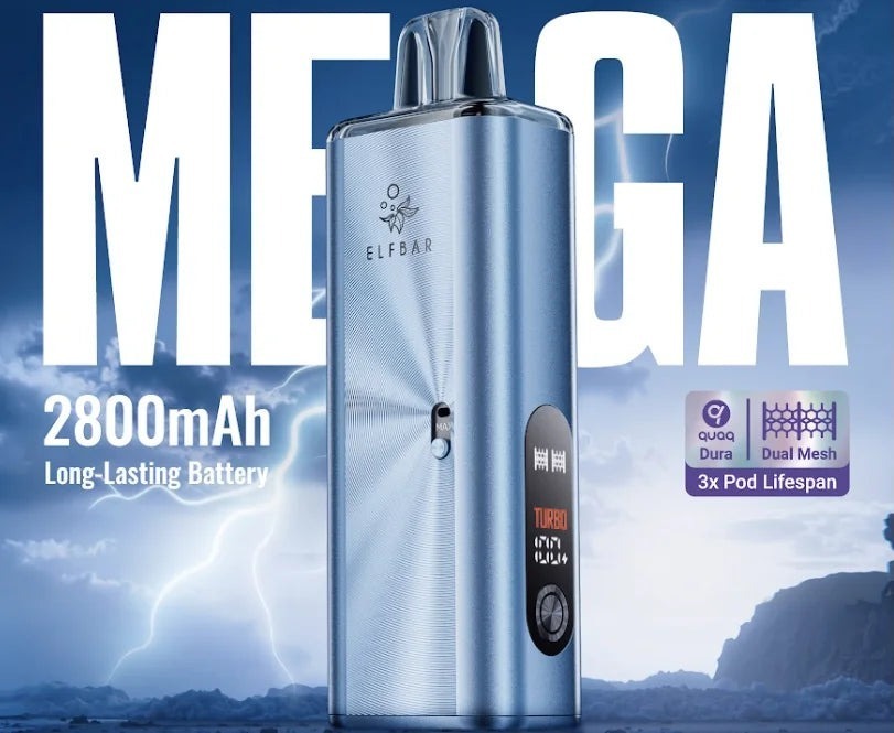 Elf Bar ELFX MEGA refillable pod vape kit