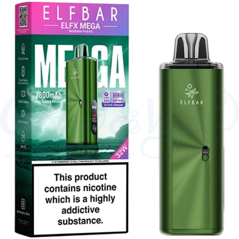 elf bar vape uk Elf Bar ELFX Pod Kit – 1000mAh E Cig Kit main image 1