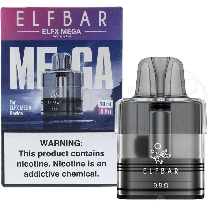 Elf Bar ELFX Mega refillable vape pod | Creme de Vape