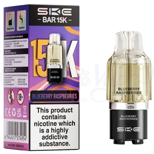 Blueberry Raspberries SKE BAR 15K Refill