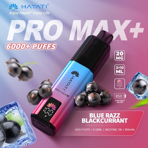 Blue Razz Blackcurrant Hayati Pro Max+ Kit