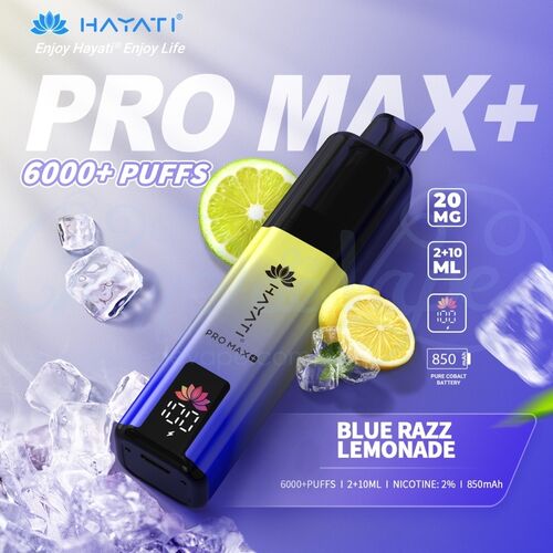 Blue Razz Lemonade Hayati Pro Max+ Kit