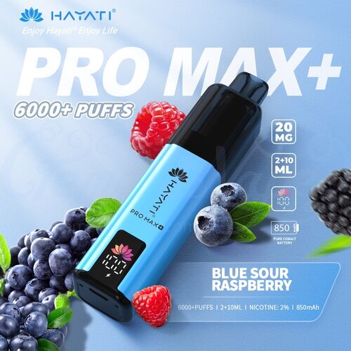 Blueberry Sour Raspberry Hayati Pro Max+ Kit