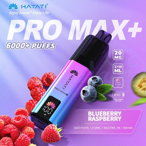 Blueberry Raspberry Hayati Pro Max+ Kit