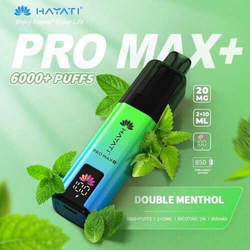Double Menthol Hayati Pro Max+ Kit