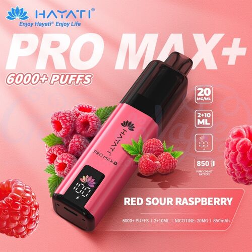 Red Sour Raspberry Hayati Pro Max+ Kit