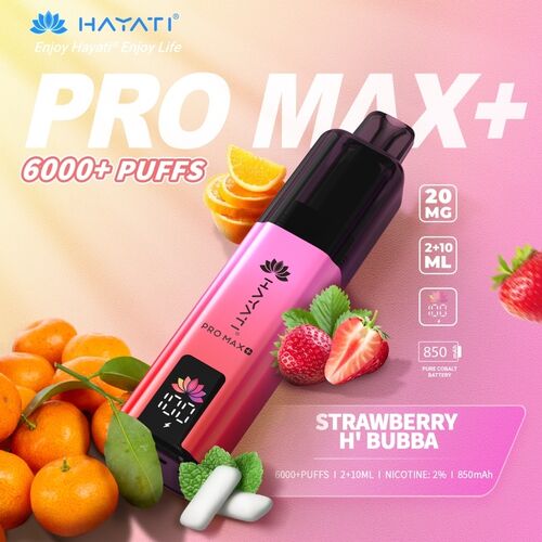Strawberry H'Bubba Hayati Pro Max+ Kit