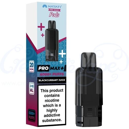 Blackcurrant Juice Hayati Pro Max+ Refill Pod