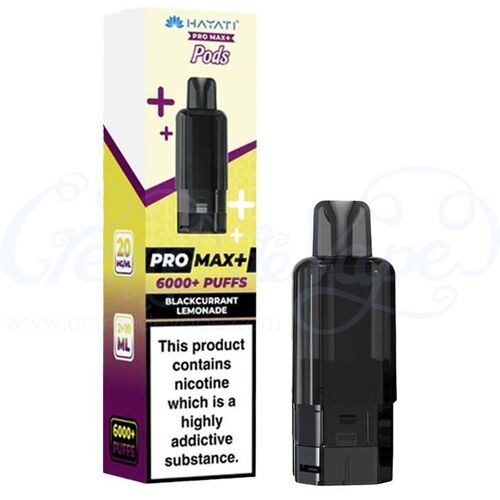 Blackcurrant Lemonade Hayati Pro Max+ Refill Pod