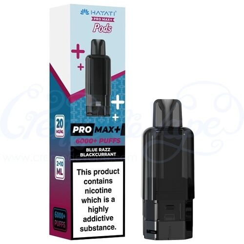 Blue Razz Blackcurrant Hayati Pro Max+ Refill Pod