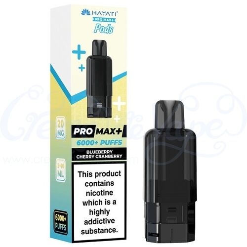 Blueberry Cherry Cranberry Hayati Pro Max+ Refill Pod