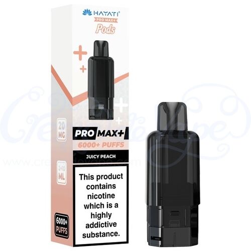 Juicy Peach Hayati Pro Max+ Refill Pod