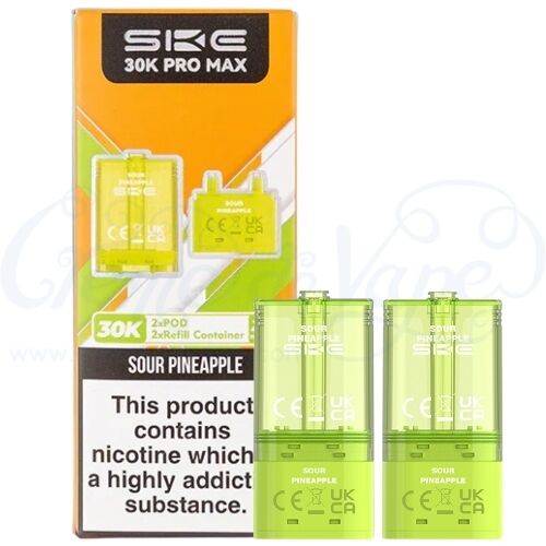 Sour Pineapple SKE 30K Pro Max Refill pods