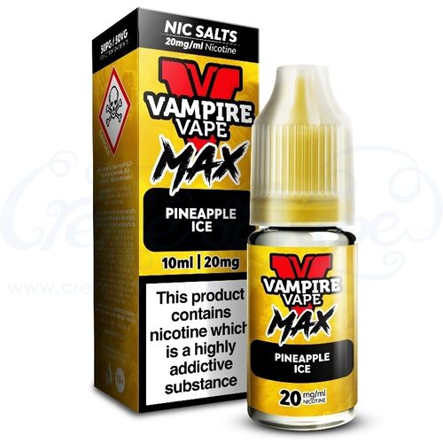 Pineapple Ice Nic Salt e-liquid by Vampire Vape MAX