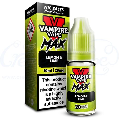 Lemon Lime Nic Salt e-liquid by Vampire Vape MAX