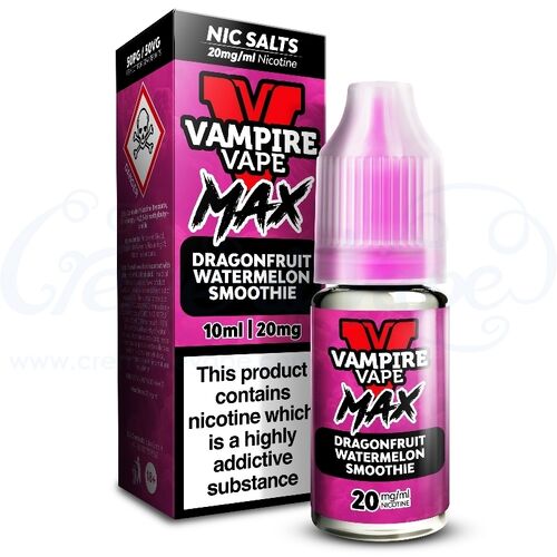 Dragonfruit Watermelon Smoothie Nic Salt e-liquid by Vampire Vape MAX