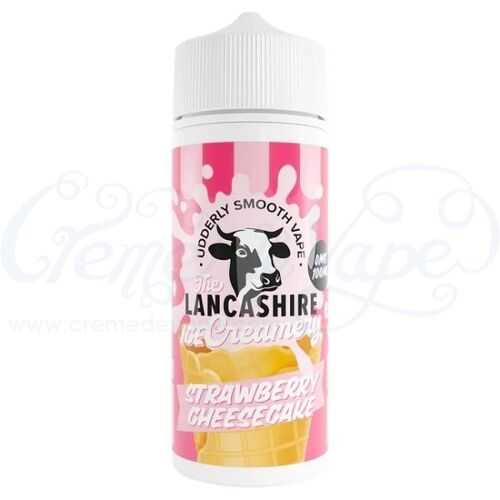 Strawberry Cheesecake by Lancashire Creamery - 100ml Shortfill