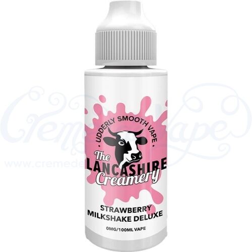 Strawberry Milkshake Deluxe by Lancashire Creamery - 100ml Shortfill