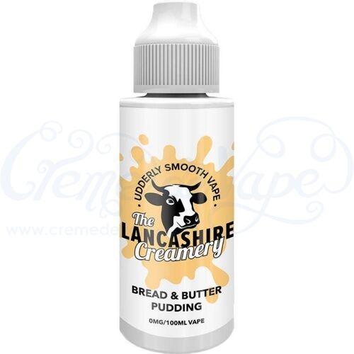 Bread & Butter Pudding by Lancashire Creamery - 100ml Shortfill