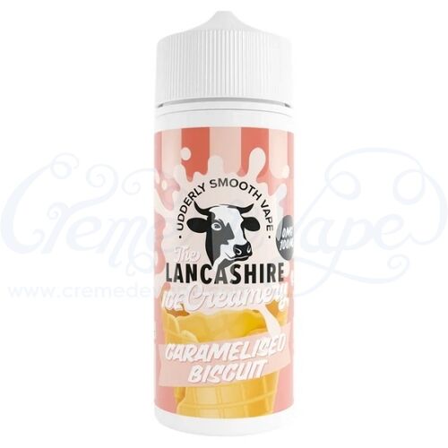 Caramelised Biscuit by Lancashire Creamery - 100ml Shortfill