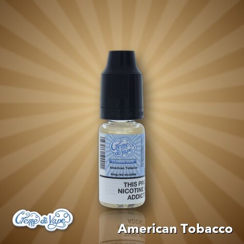 American Tobacco 50/50 by Creme de Vape - 10ml