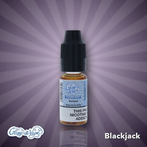 Blackjack 50/50 by Creme de Vape - 10ml