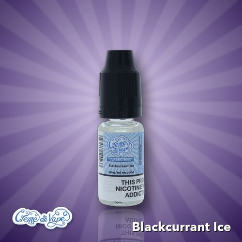 Blackcurrant Ice 50/50 by Creme de Vape - 10ml
