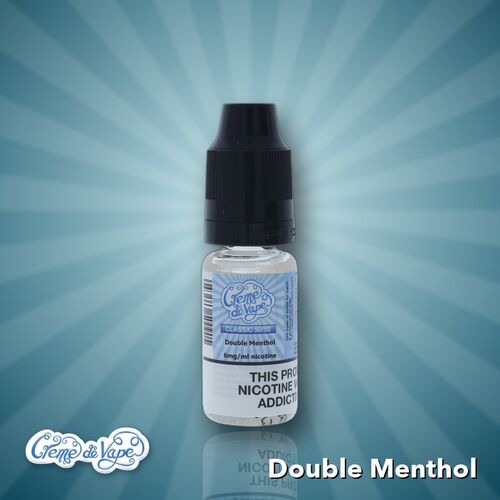 Double Menthol 50/50 by Creme de Vape - 10ml