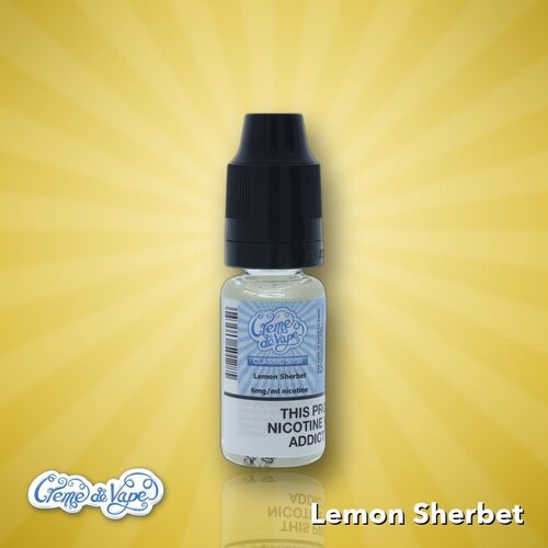 Lemon Sherbet 50/50 by Creme de Vape - 10ml