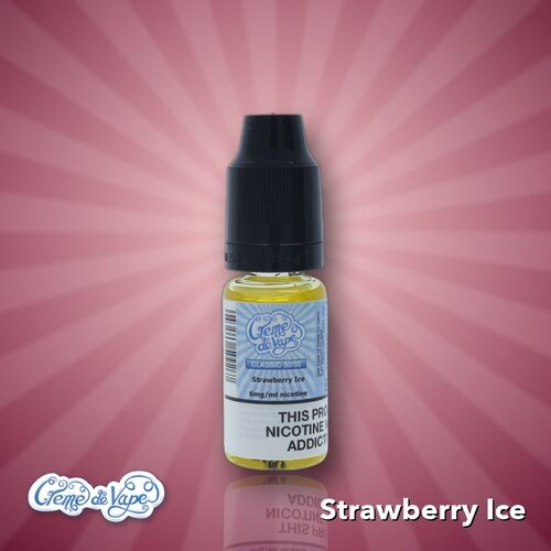 Strawberry Ice 50/50 by Creme de Vape - 10ml