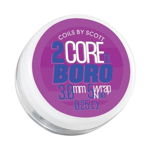 Handmade Coils by Scott - 2 Core Boro Aliens - 0.25Ω