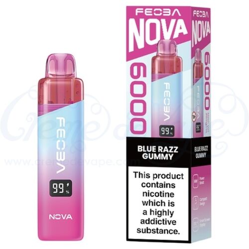 Blue Razz Gummy - Feoba Nova 6K Pre-filled Pod Kit