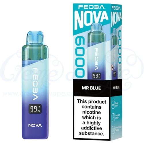 Mr. Blue - Feoba Nova 6K Pre-filled Pod Kit