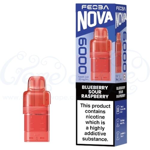 Blueberry Sour Raspberry Feoba Nova 6K Refill