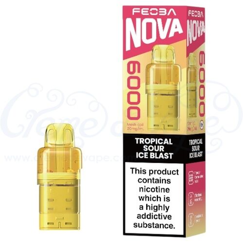 Tropical Sour Ice Blast Feoba Nova 6K Refill
